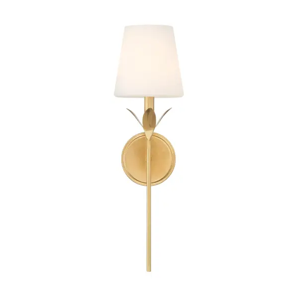 Broche 6" Antique Gold Sconce - Image 3