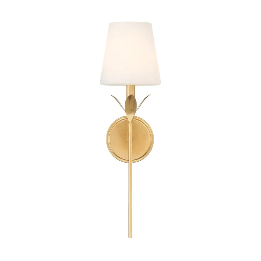 Broche 6" Antique Gold Sconce - Image 3