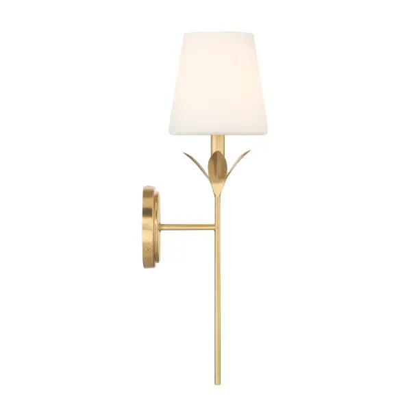 Broche 6" Antique Gold Sconce - Image 4