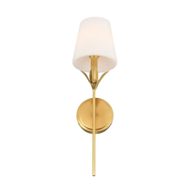 Broche 6" Antique Gold Sconce - Image 5