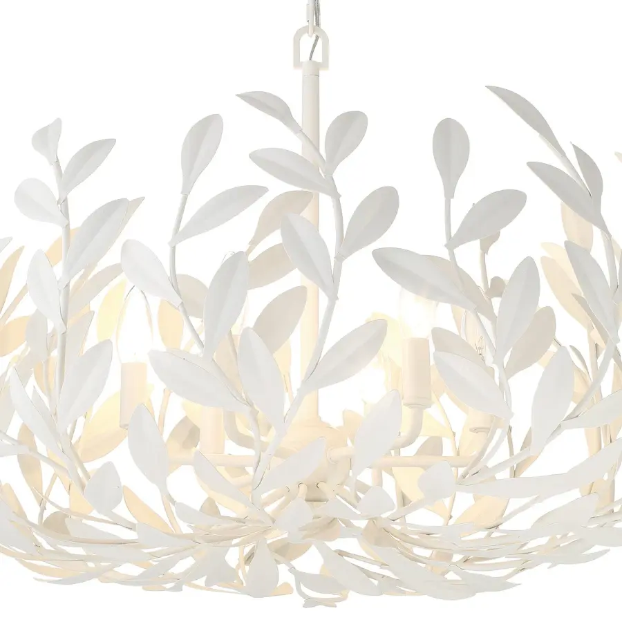 Broche 27" Chandelier in Champagne Green Tea - Image 13