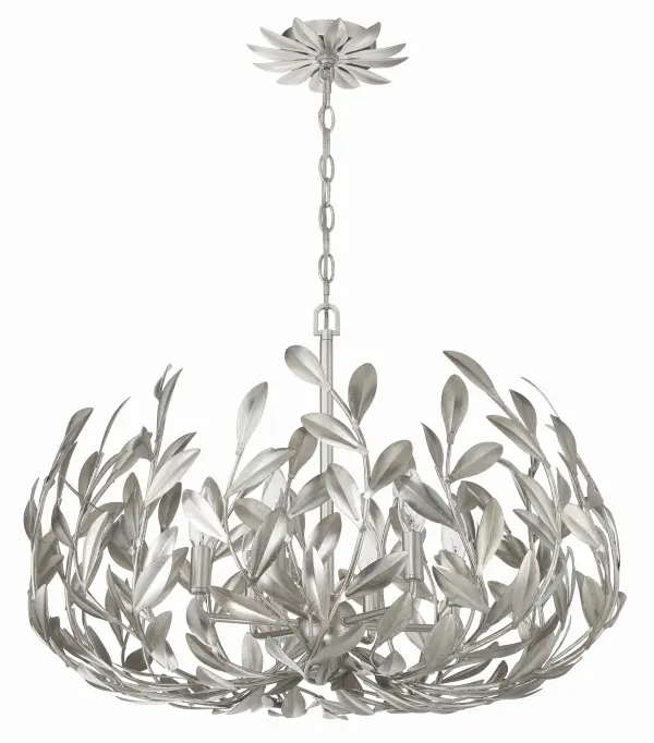 Broche 27" Chandelier in Champagne Green Tea - Image 19