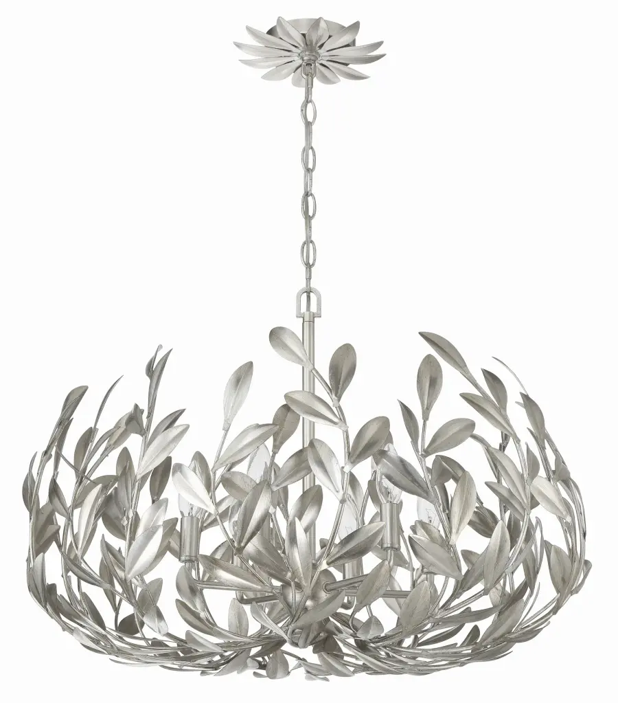 Broche 27" Chandelier in Champagne Green Tea - Image 19