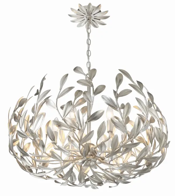 Broche 27" Chandelier in Champagne Green Tea - Image 20