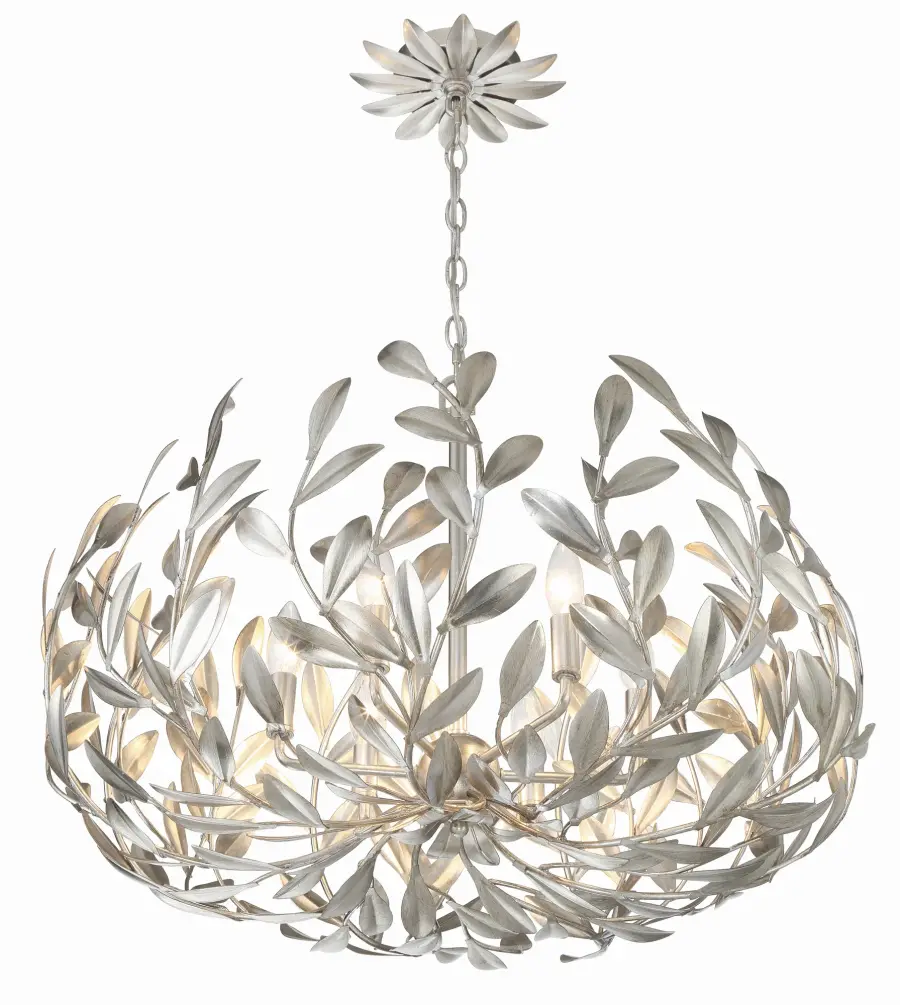 Broche 27" Chandelier in Champagne Green Tea - Image 20