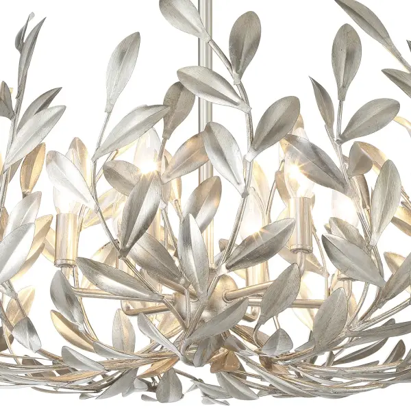 Broche 27" Chandelier in Champagne Green Tea - Image 21