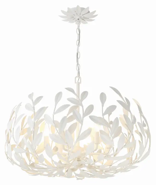 Broche 27" Chandelier in Champagne Green Tea - Image 10