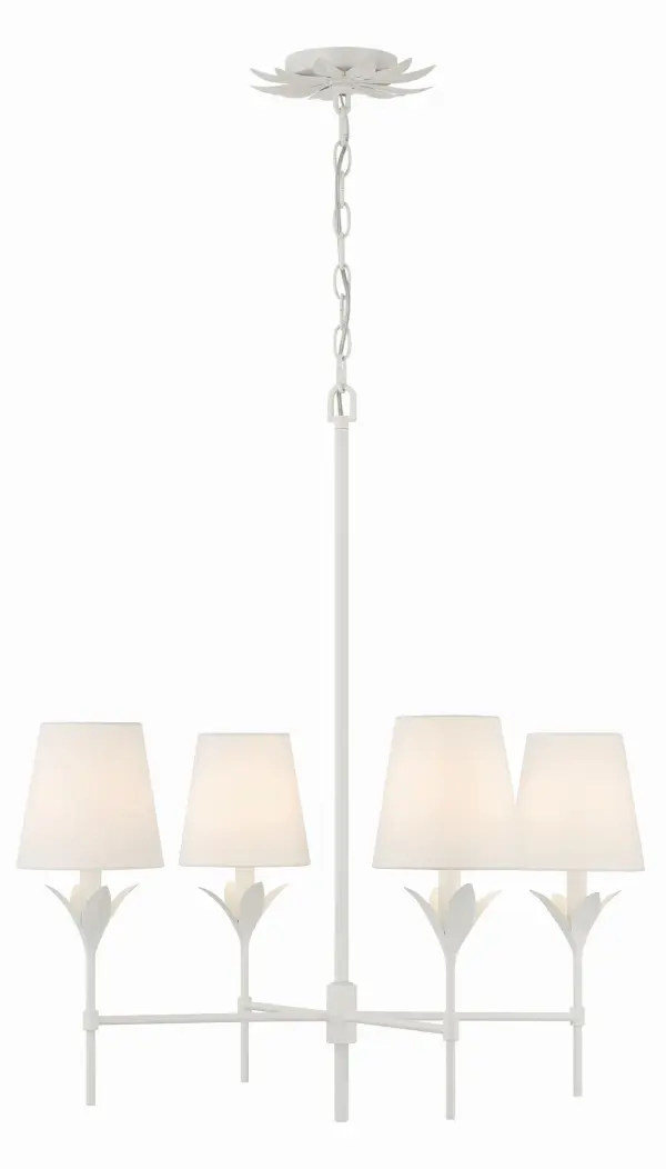 Broche 28" Chandelier in Antique Gold - Image 11
