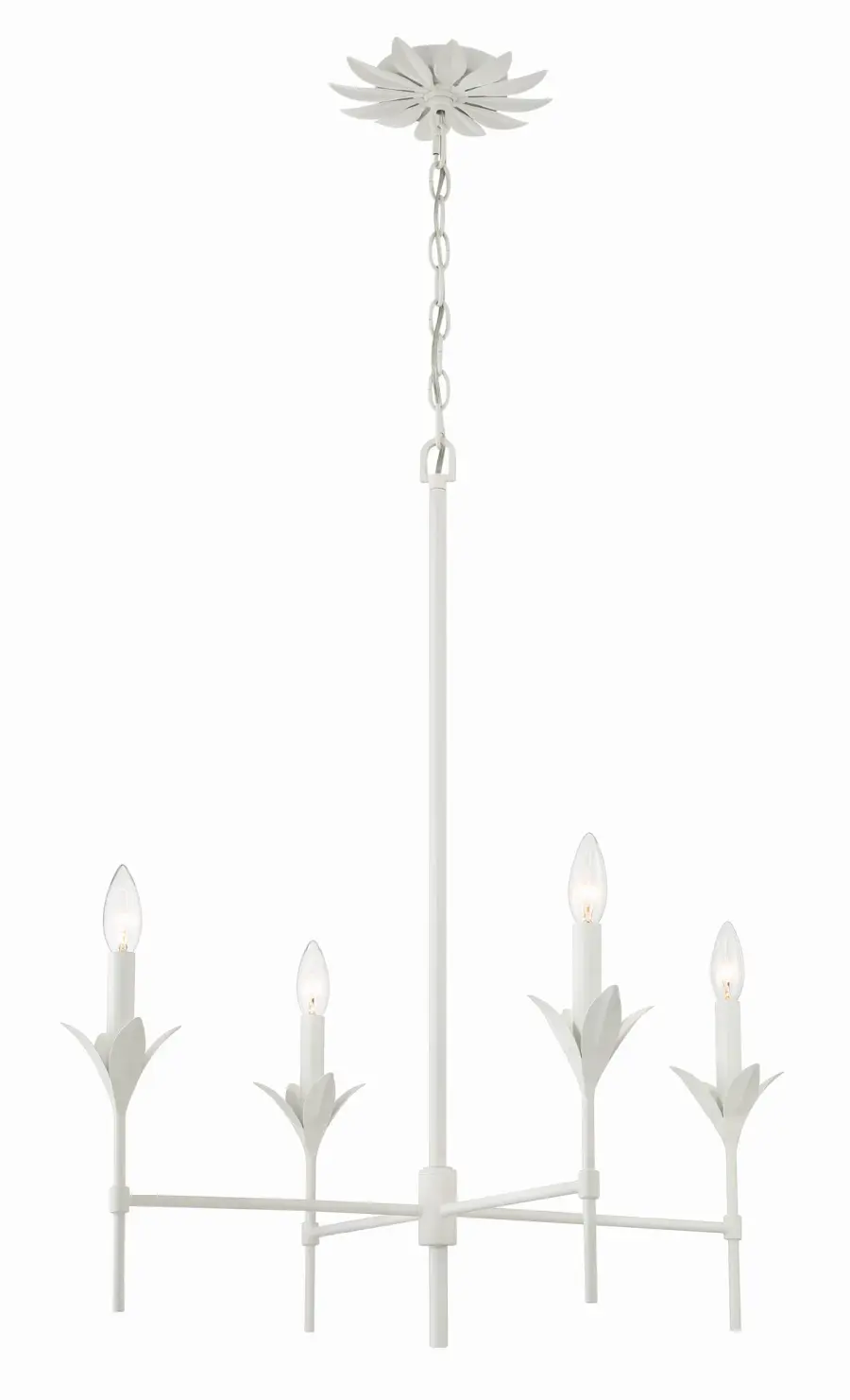 Broche 28" Chandelier in Antique Gold - Image 17