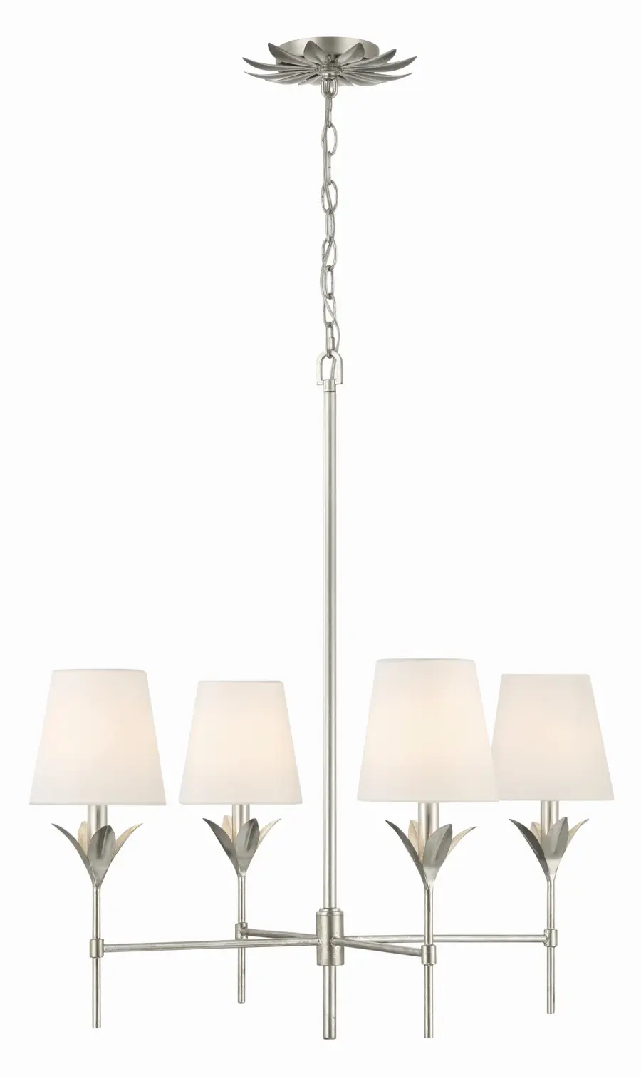 Broche 28" Chandelier in Antique Gold - Image 22