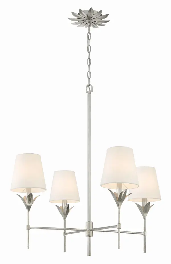 Broche 28" Chandelier in Antique Gold - Image 24
