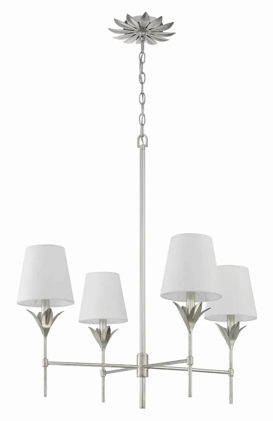 Broche 28" Chandelier in Antique Gold - Image 25