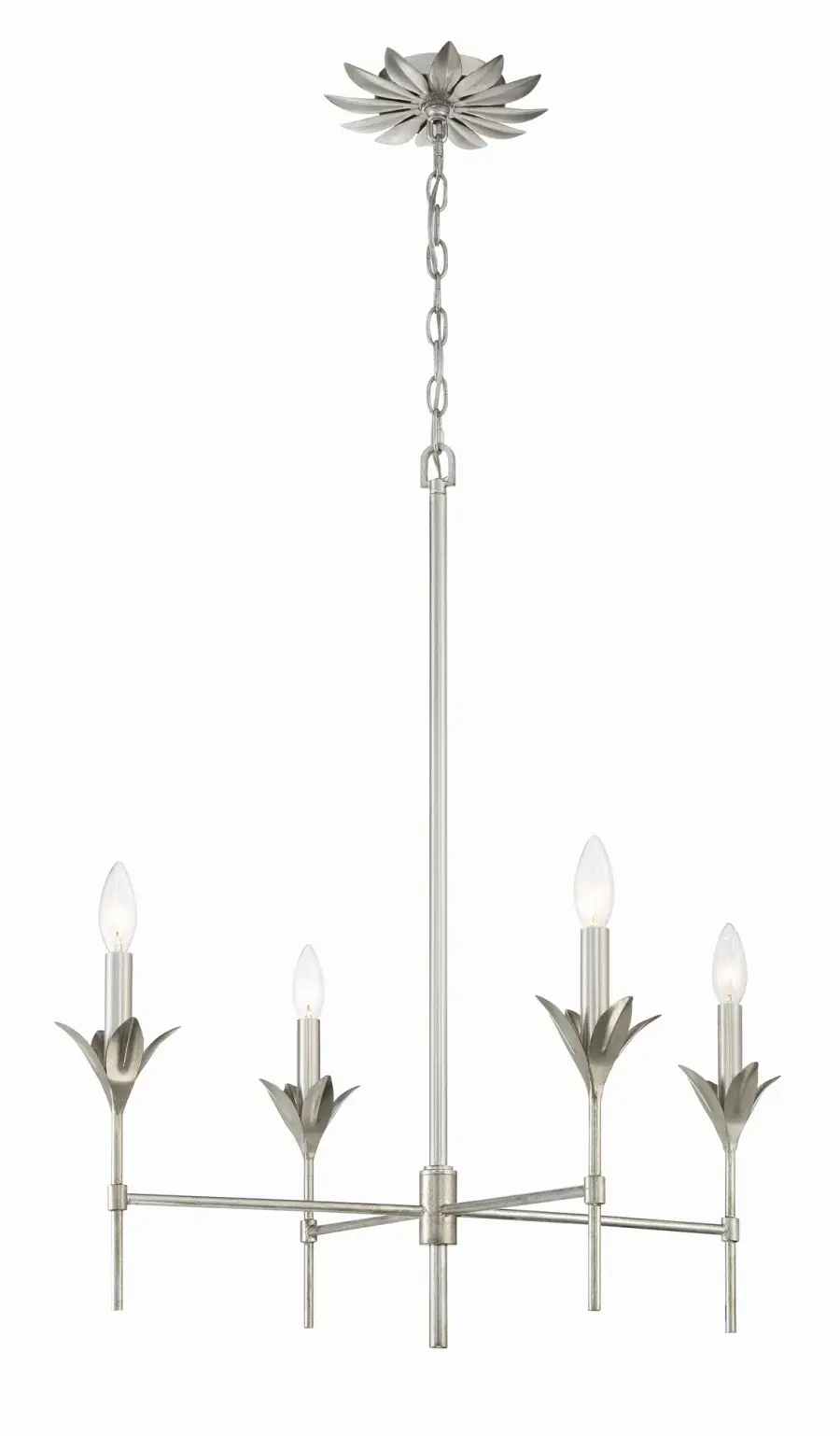 Broche 28" Chandelier in Antique Gold - Image 27