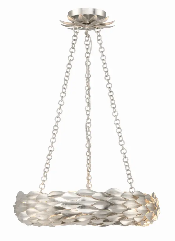 Broche 18" LED Chandelier in Antique Gold - Image 18