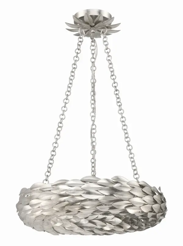 Broche 18" LED Chandelier in Antique Gold - Image 19