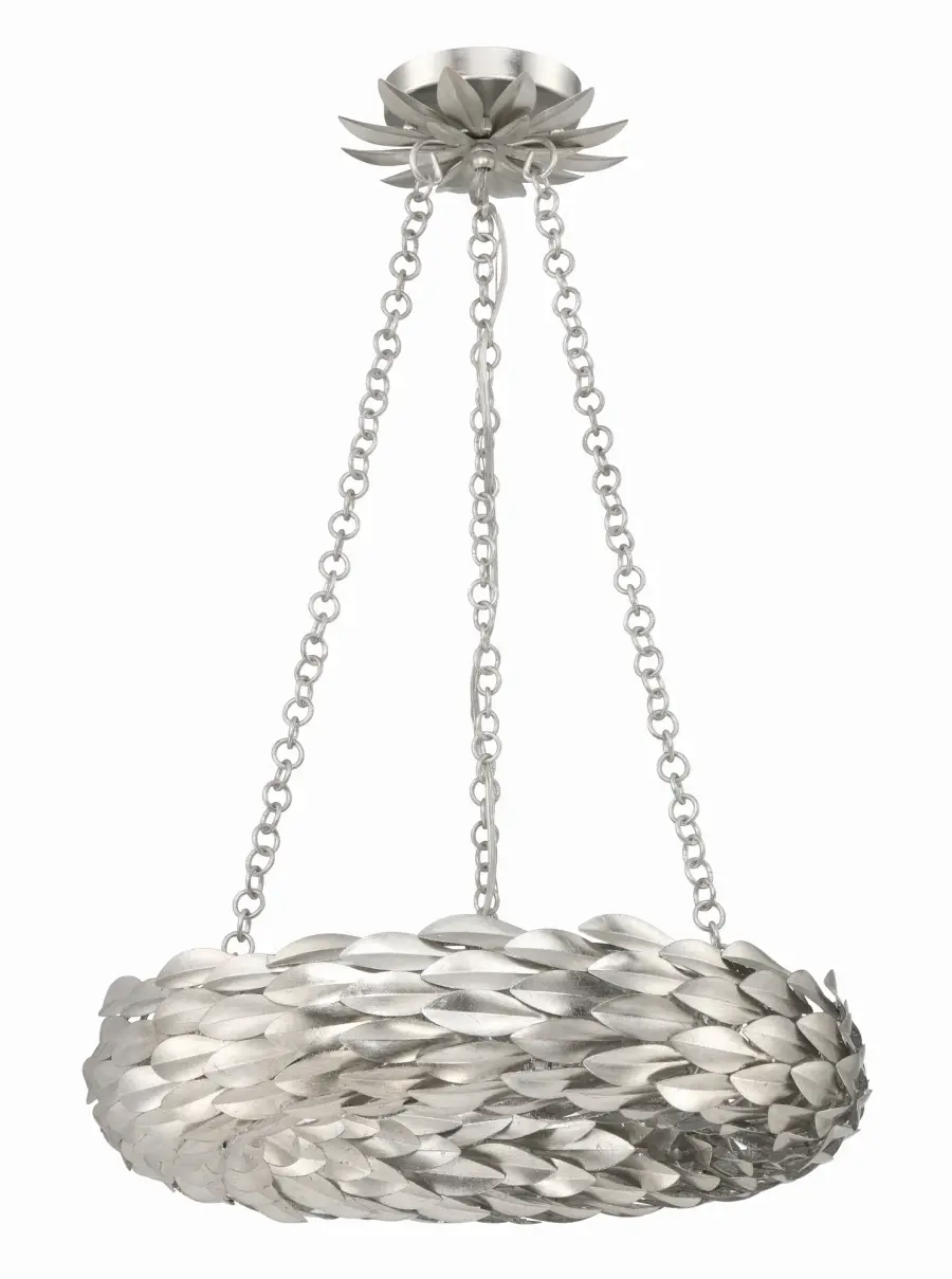Broche 18" LED Chandelier in Antique Gold - Image 19