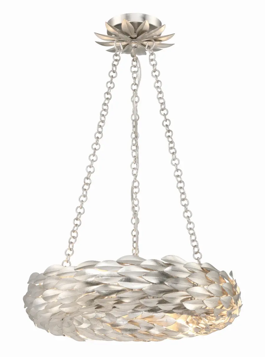 Broche 18" LED Chandelier in Antique Gold - Image 20