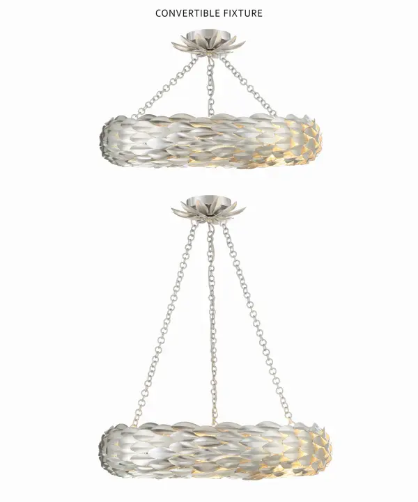 Broche 24" Chandelier in Antique Gold - Image 22