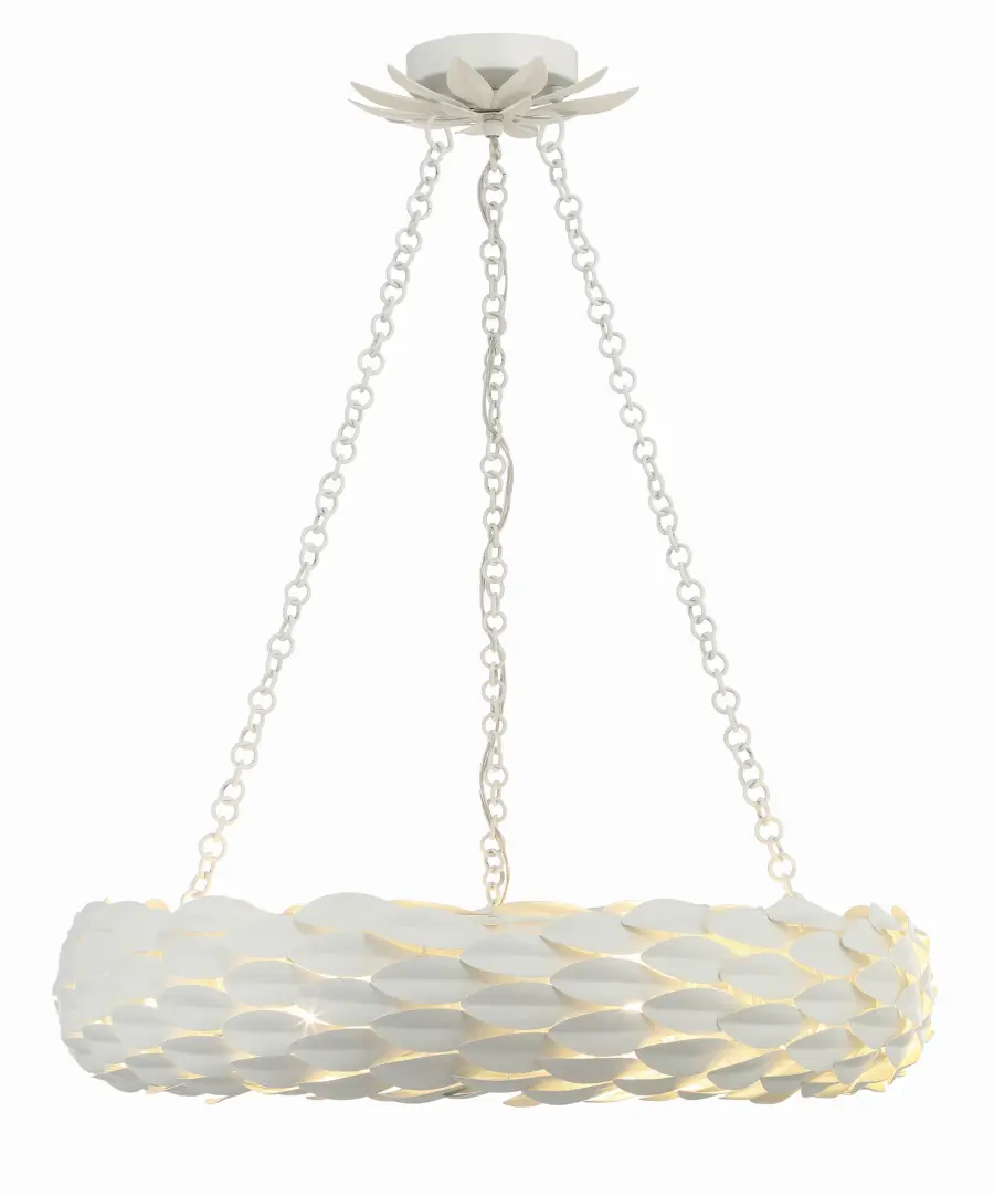 Broche 24" Chandelier in Antique Gold - Image 10