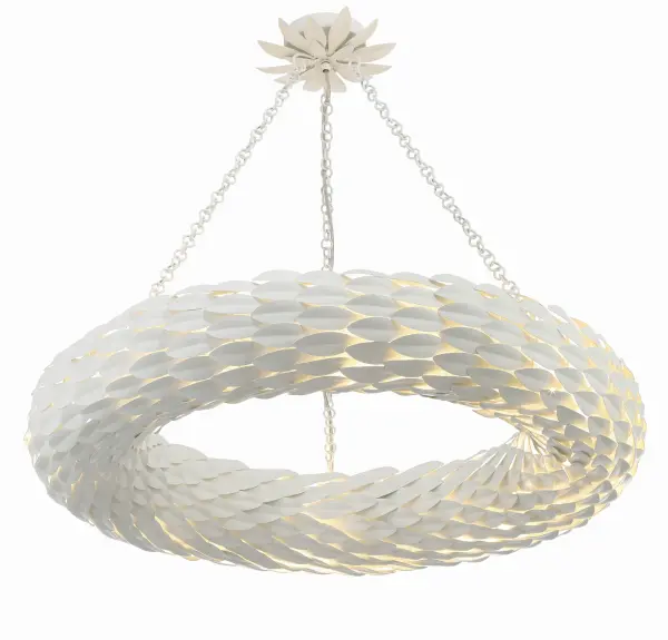 Broche 33.5" Chandelier in Antique Gold - Image 11