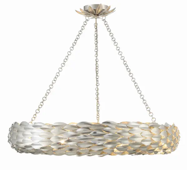 Broche 33.5" Chandelier in Antique Gold - Image 20