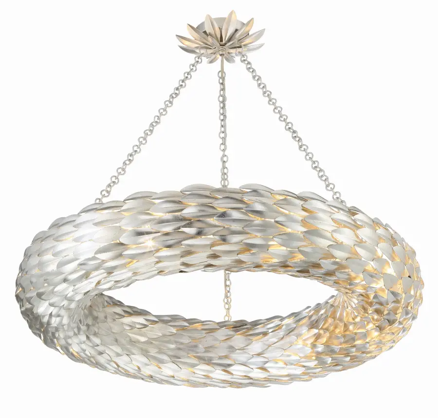 Broche 33.5" Chandelier in Antique Gold - Image 22