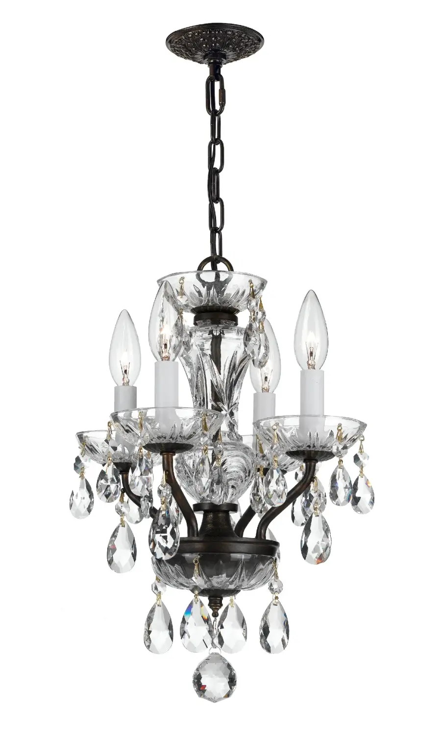 Welton 11" Crystal Chandelier - Image 9