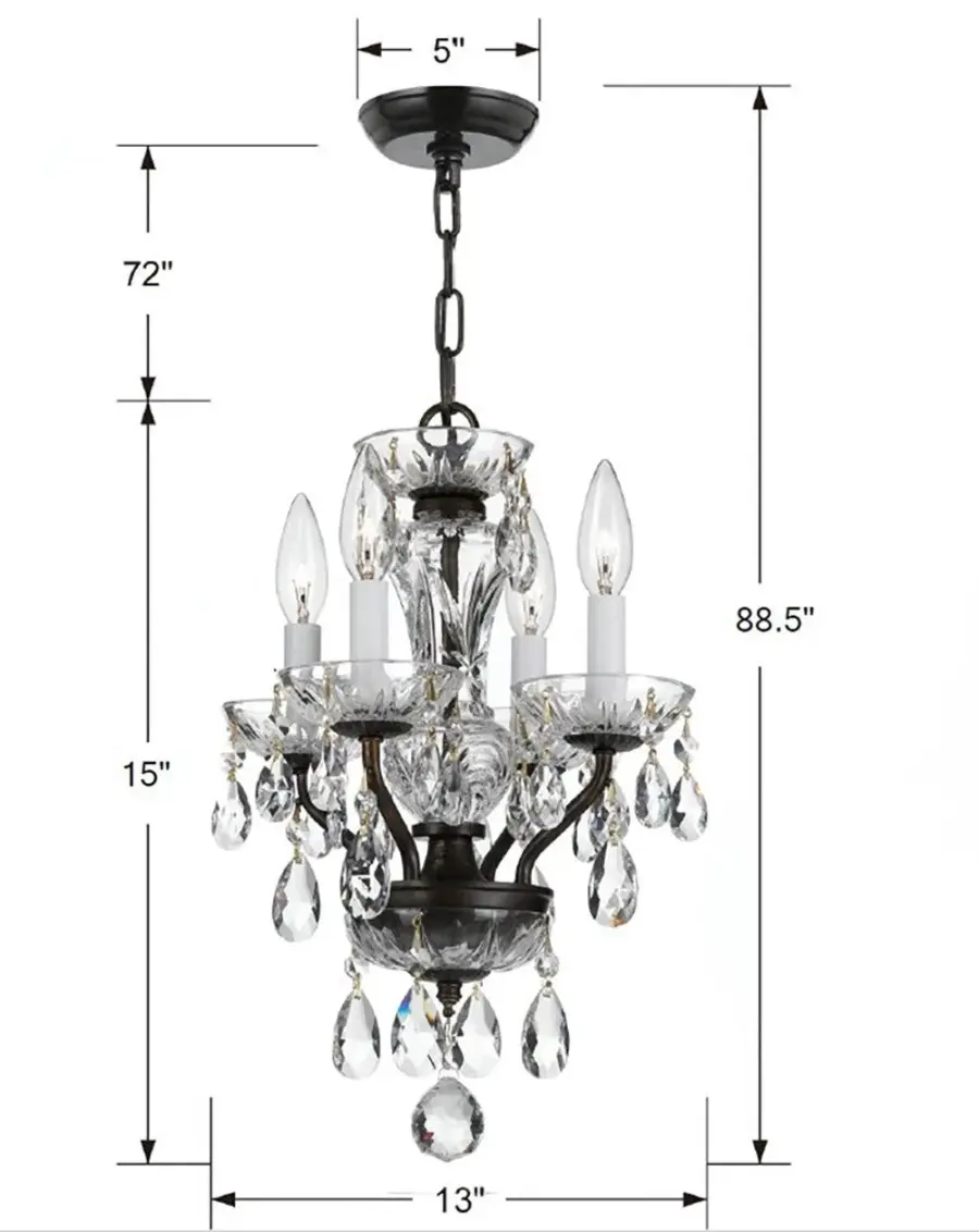 Welton 11" Crystal Chandelier - Image 29