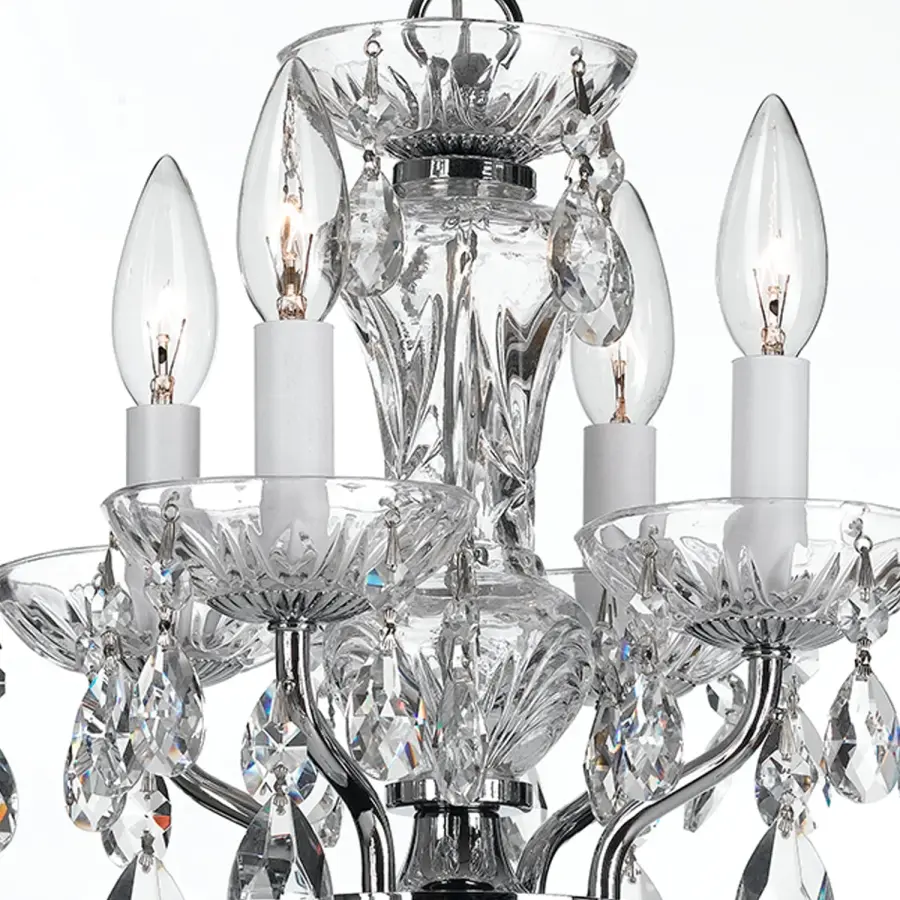 Welton 11" Crystal Chandelier - Image 4