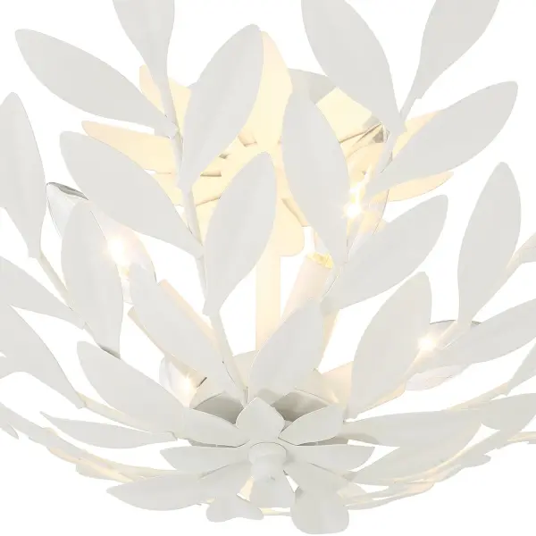 Broche 20.75" Semi Flush Mount in Champagne Green Tea - Image 15