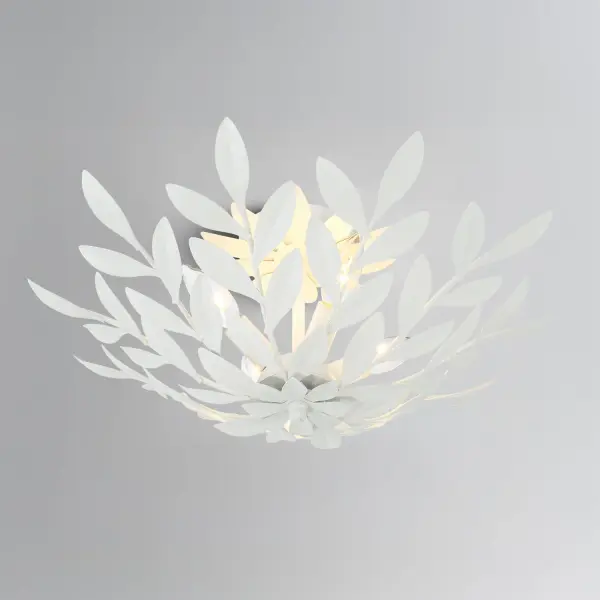 Broche 20.75" Semi Flush Mount in Champagne Green Tea - Image 16