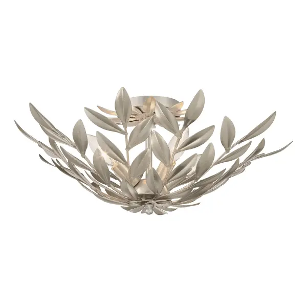 Broche 20.75" Semi Flush Mount in Champagne Green Tea - Image 19