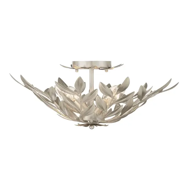 Broche 20.75" Semi Flush Mount in Champagne Green Tea - Image 21