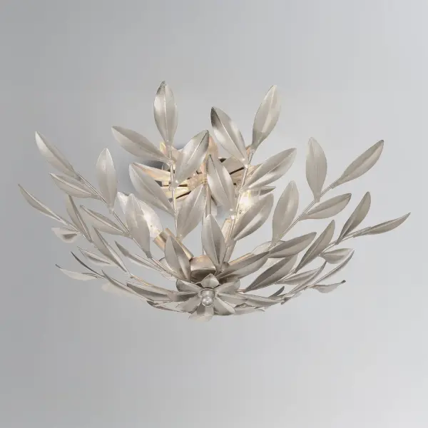 Broche 20.75" Semi Flush Mount in Champagne Green Tea - Image 24