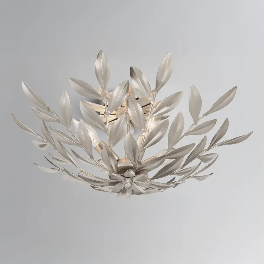 Broche 20.75" Semi Flush Mount in Champagne Green Tea - Image 24