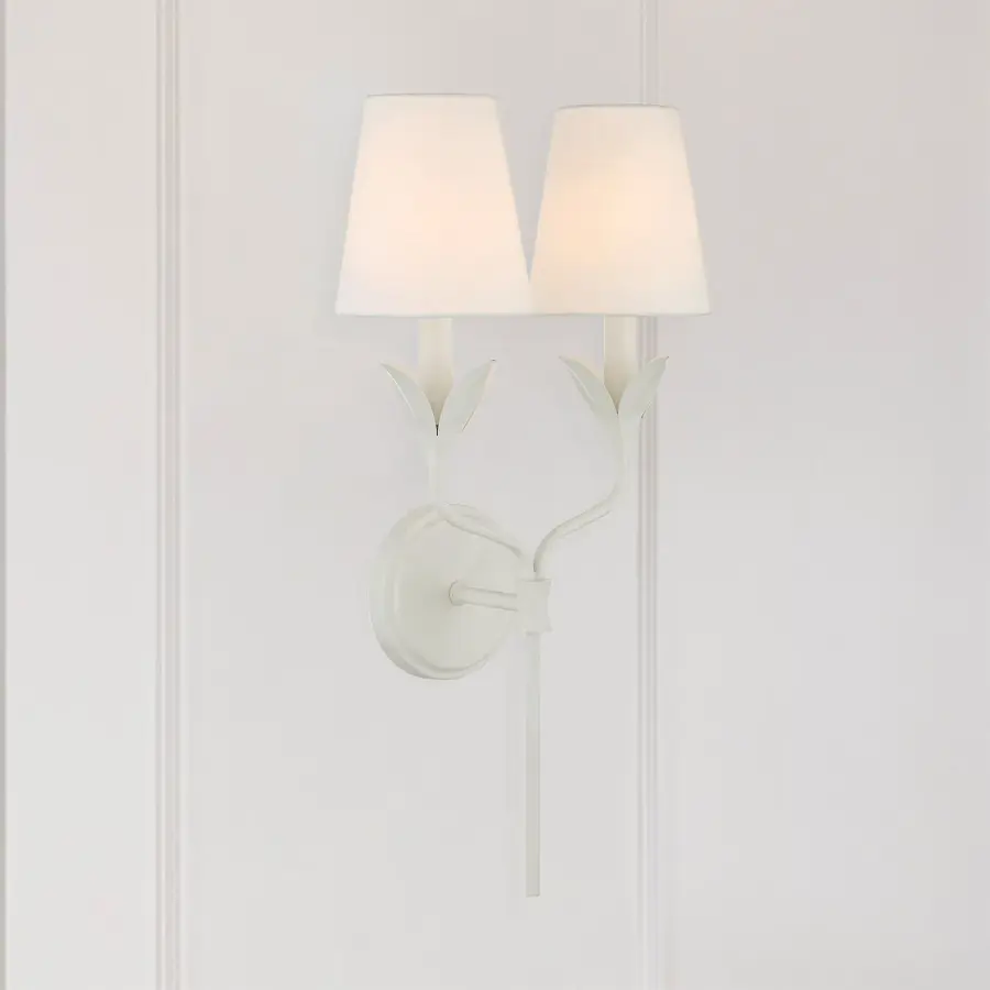 Broche 12" Antique Gold Sconce - Image 14