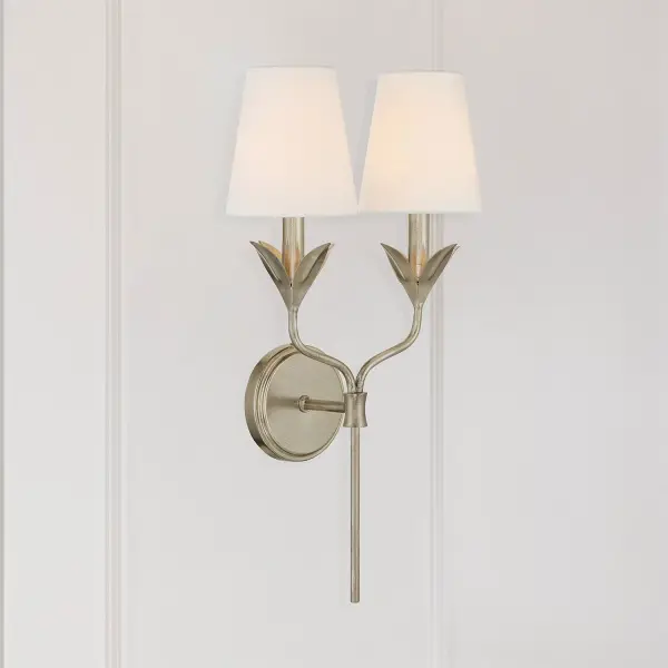 Broche 12" Antique Gold Sconce - Image 22