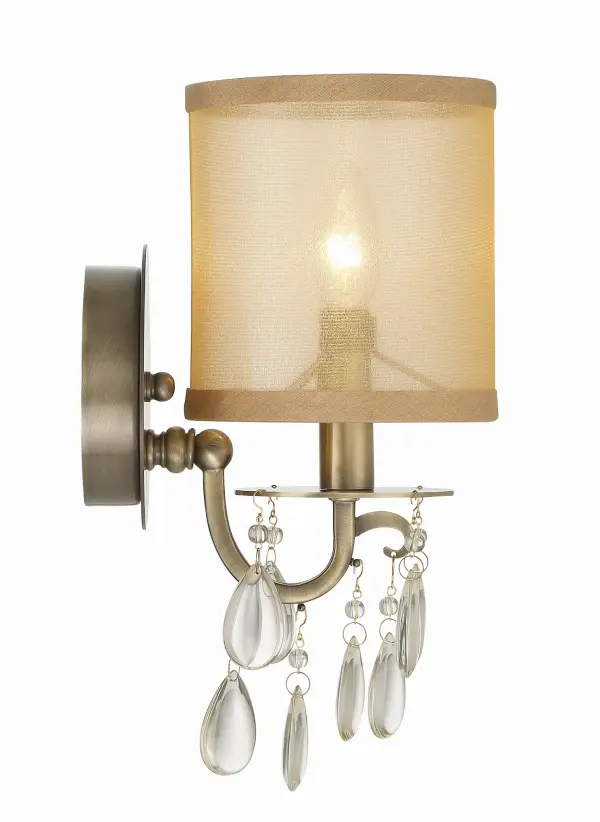Hampton 5.5" Crystal Sconce - Image 2