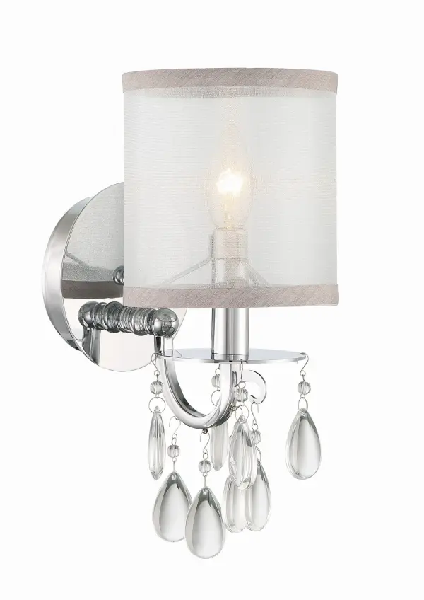 Hampton 5.5" Crystal Sconce - Image 7