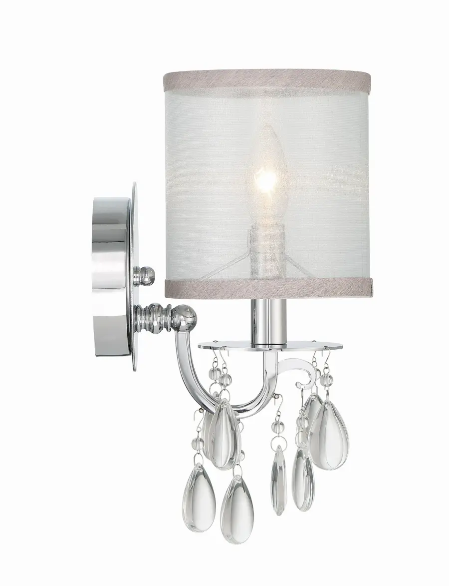 Hampton 5.5" Crystal Sconce - Image 8