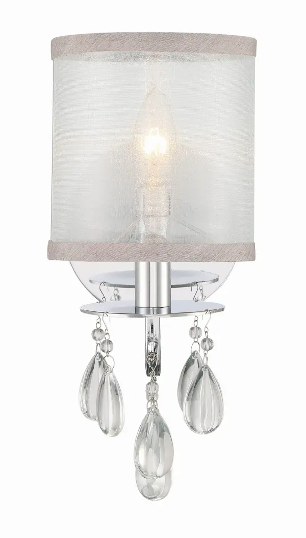 Hampton 5.5" Crystal Sconce - Image 9