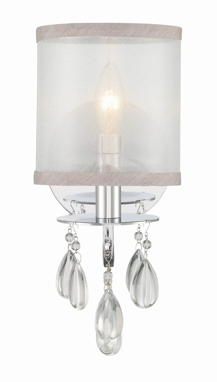 Hampton 5.5" Crystal Sconce - Image 9