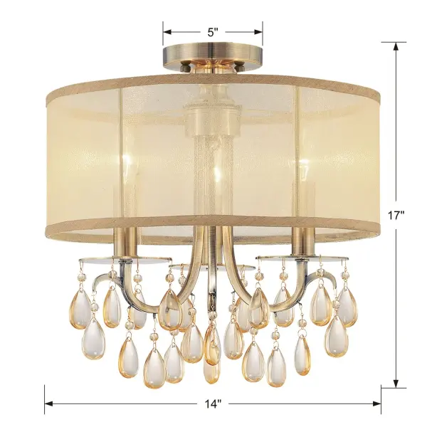 Hampton 14" Chandelier - Image 7