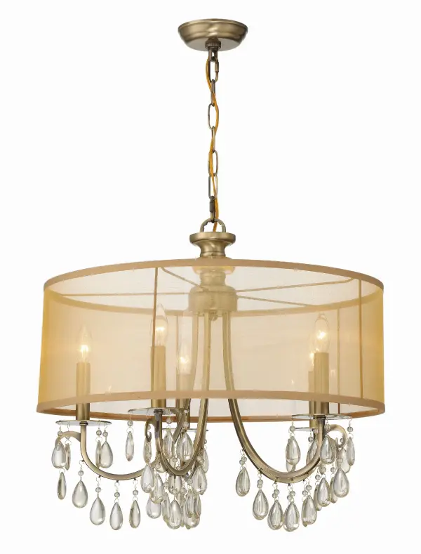 Hampton 24" Crystal Chandelier - Image 1