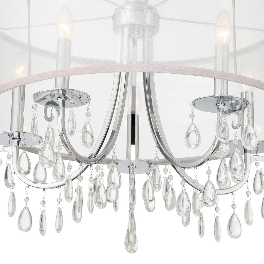 Hampton 24" Crystal Chandelier - Image 12