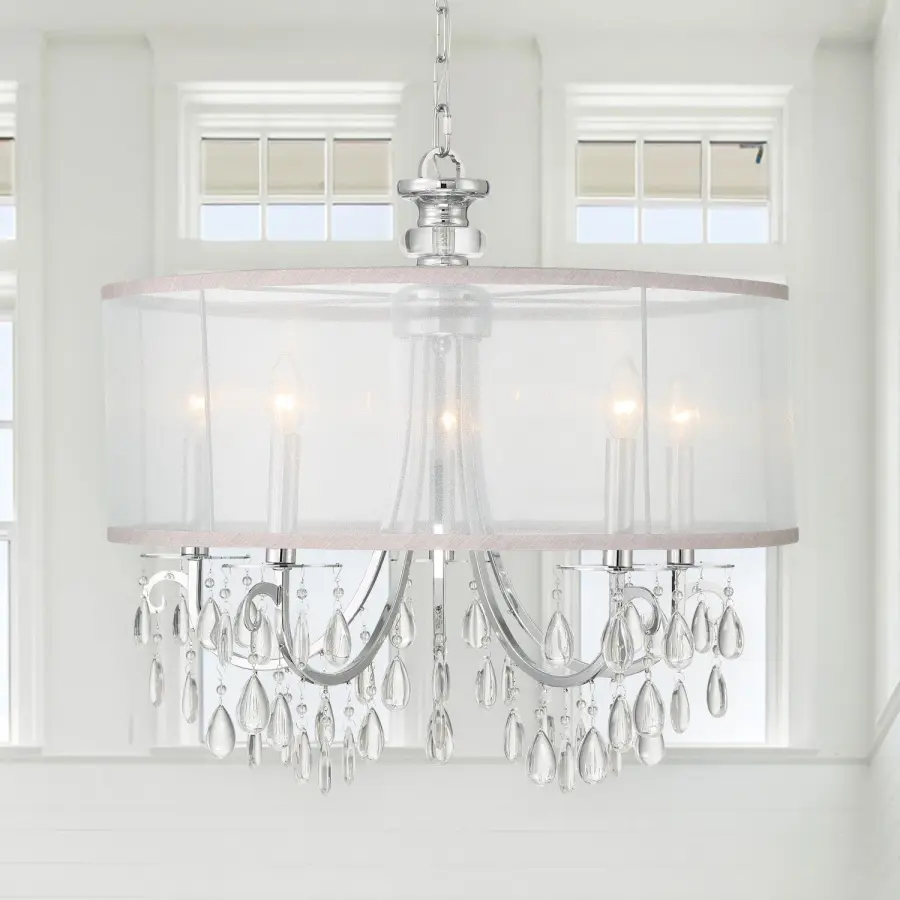 Hampton 24" Crystal Chandelier - Image 13