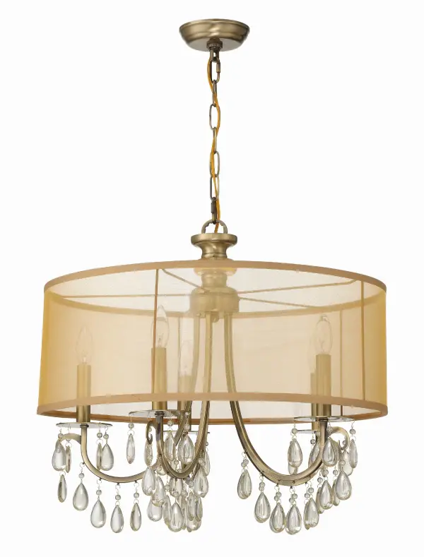 Hampton 24" Crystal Chandelier - Image 3