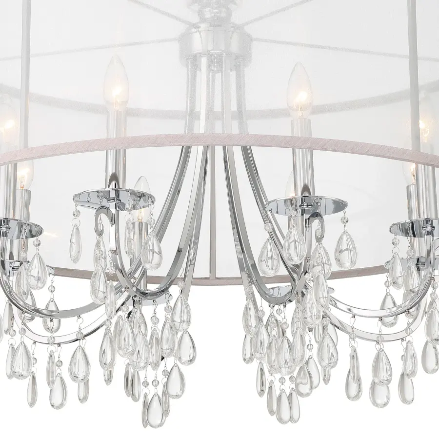 Hampton 32" Crystal Chandelier - Image 12
