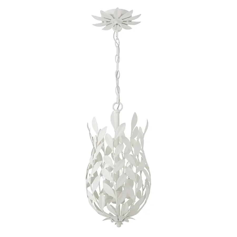 Broche 9.5" Matte White Pendant - Image 11