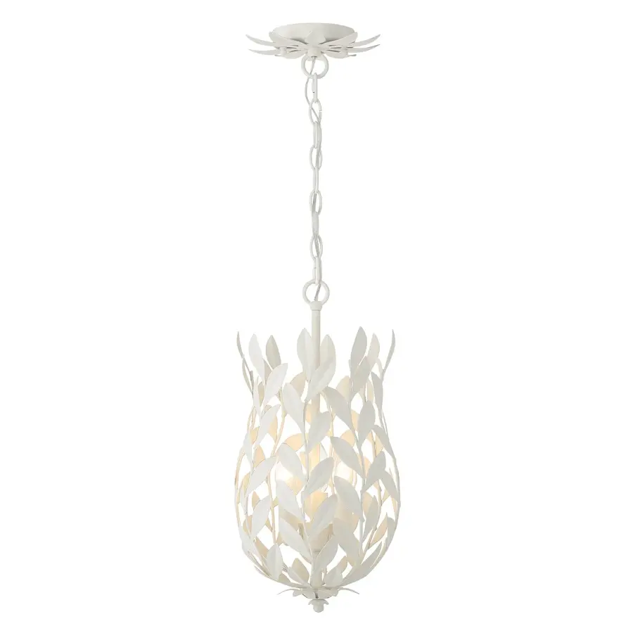 Broche 9.5" Matte White Pendant - Image 12